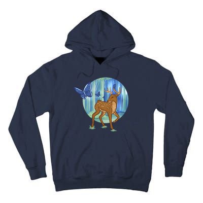 Magic Forest Deer Tall Hoodie