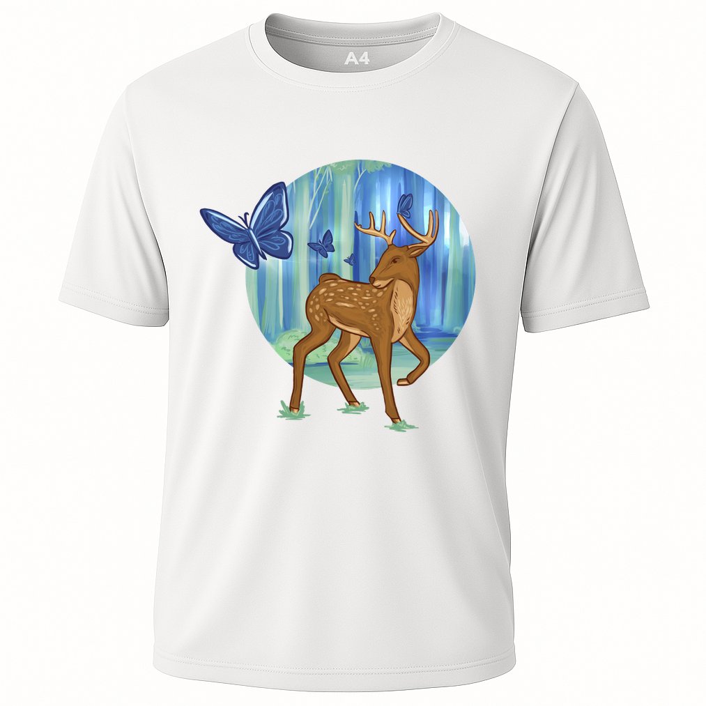 Magic Forest Deer Performance Shirt