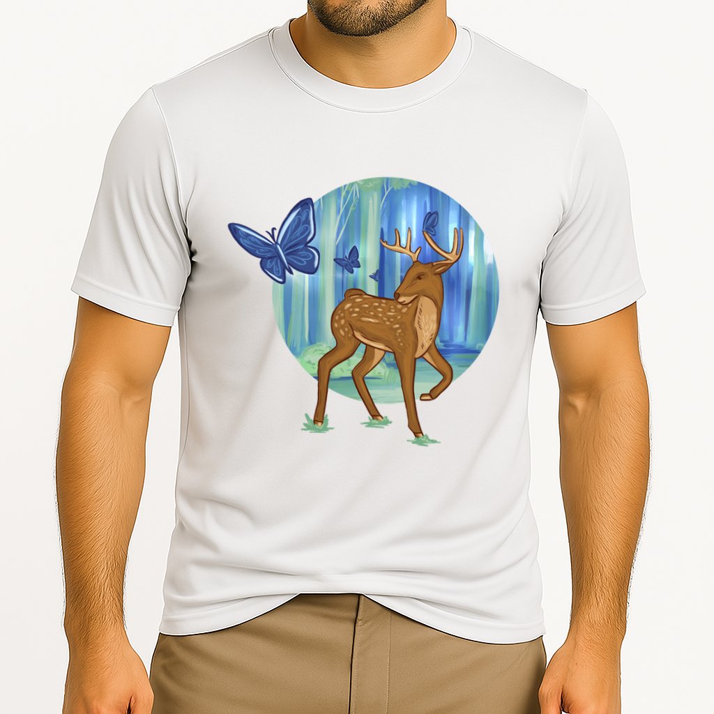 Magic Forest Deer Performance Shirt