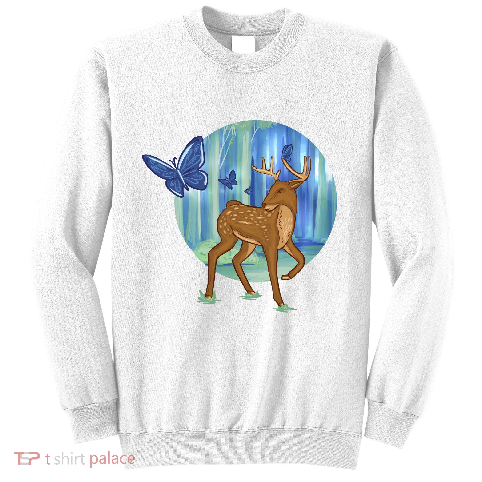 Magic Forest Deer Sweatshirt