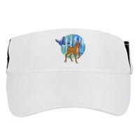 Magic Forest Deer Adult Drive Performance Visor