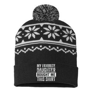 My Favorite Daughter Bought Me This Funny USA-Made Snowflake Beanie