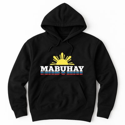 Mabuhay Filipino Design For Proud Pinoys Hoodie