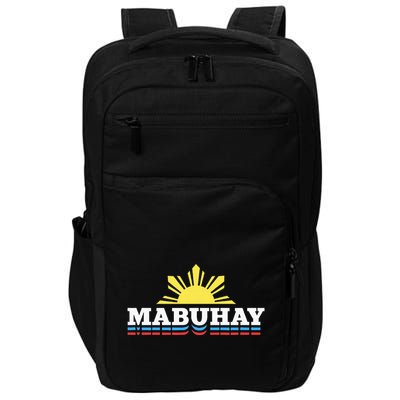 Mabuhay Filipino Design For Proud Pinoys Impact Tech Backpack