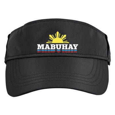 Mabuhay Filipino Design For Proud Pinoys Adult Drive Performance Visor