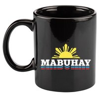 Mabuhay Filipino Design For Proud Pinoys 11oz C Handle Ceramic Mug