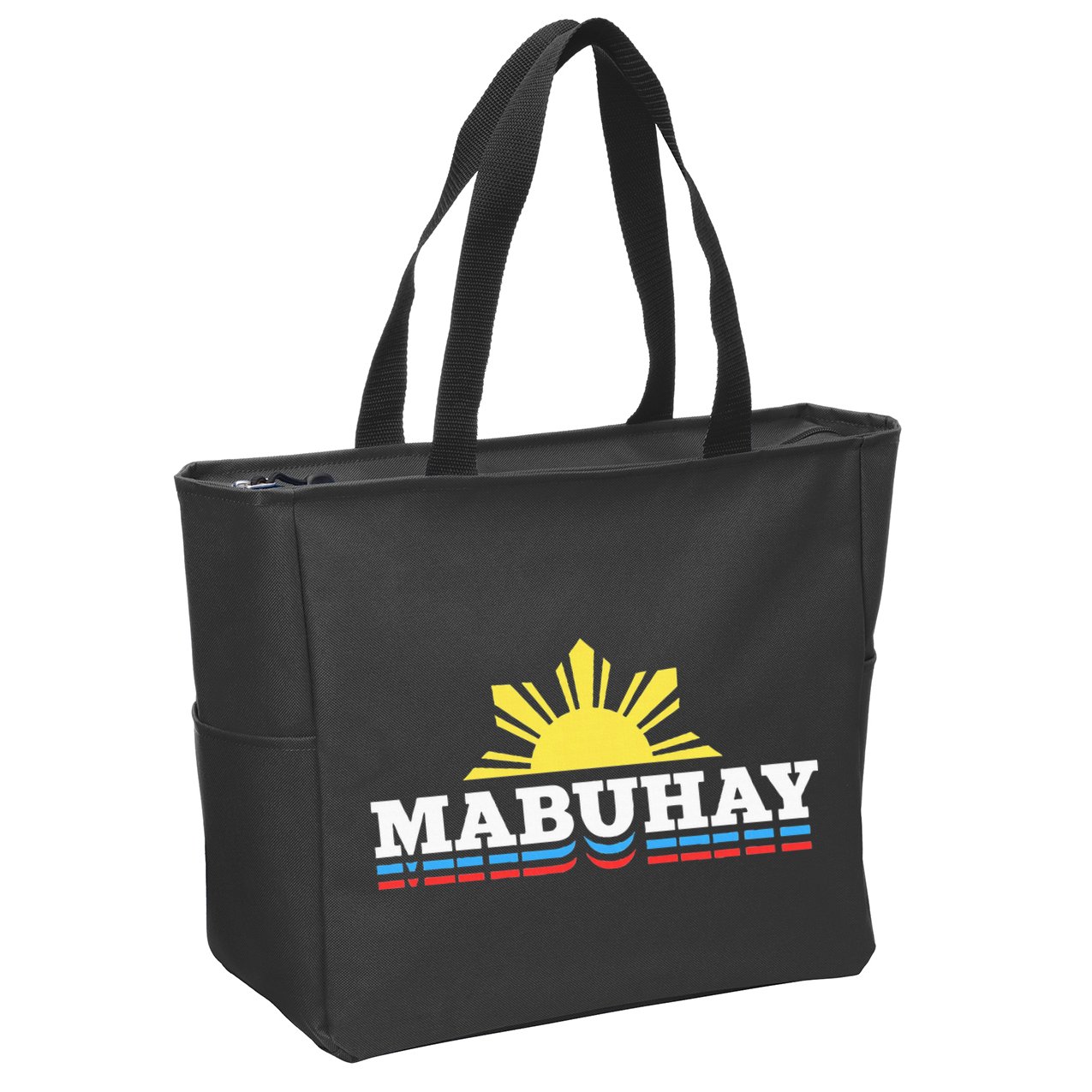 Mabuhay Filipino Design For Proud Pinoys Zip Tote Bag