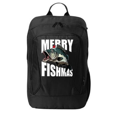 Merry Fishmas Delight: Reel In The Festive Fun! Great Gift City Backpack