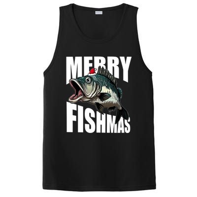 Merry Fishmas Delight: Reel In The Festive Fun! Great Gift PosiCharge Competitor Tank