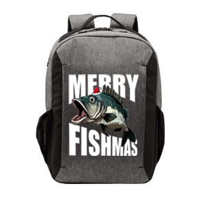 Merry Fishmas Delight: Reel In The Festive Fun! Great Gift Vector Backpack