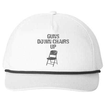 Montgomery Funny Down Chairs Up Funny White Folding Chairs Snapback Five-Panel Rope Hat