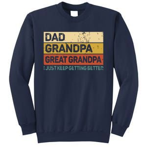 Men Fathers Day Gift From Grandkids Dad Grandpa Great Grandpa Sweatshirt