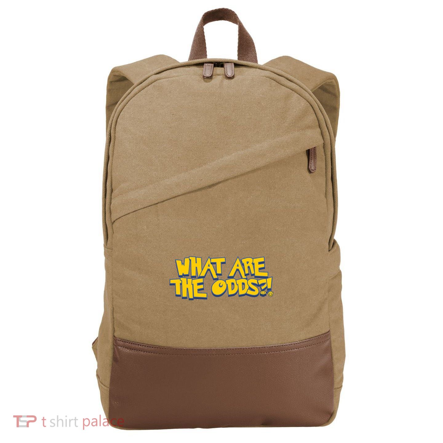Mr Fruit Dotexe What Are The Odds Cotton Canvas Backpack