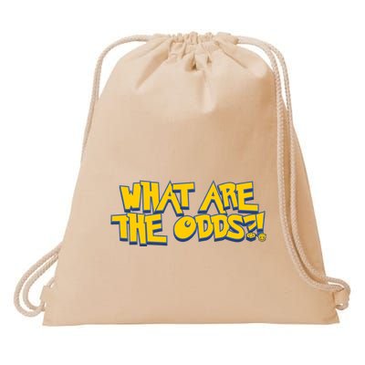 Mr Fruit Dotexe What Are The Odds Drawstring Bag