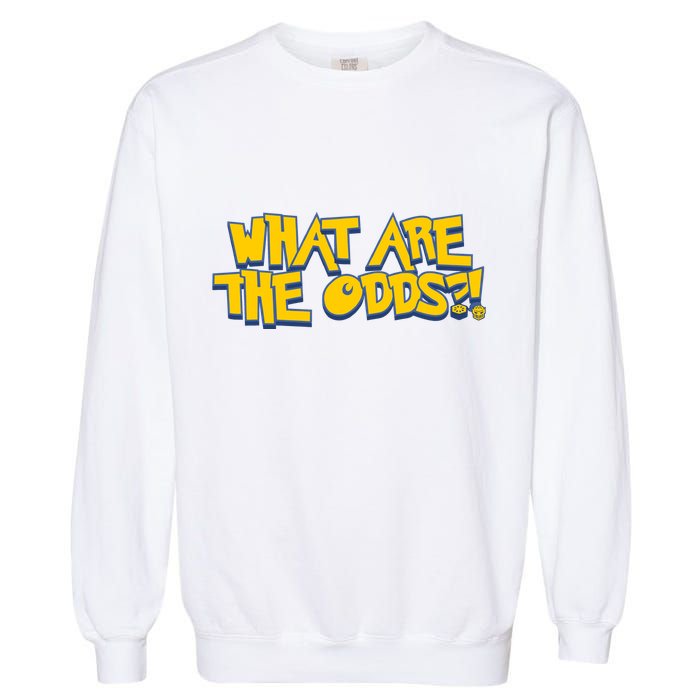 Mr Fruit Dotexe What Are The Odds Garment-Dyed Sweatshirt