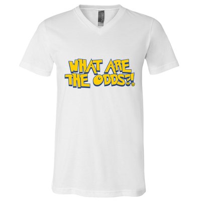 Mr Fruit Dotexe What Are The Odds V-Neck T-Shirt