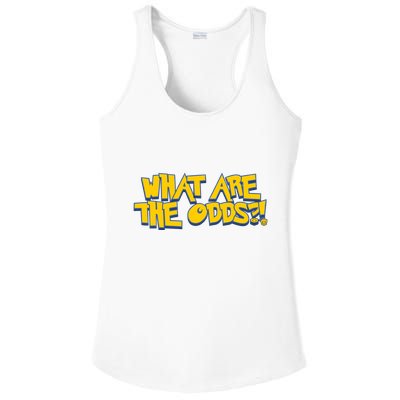 Mr Fruit Dotexe What Are The Odds Ladies PosiCharge Competitor Racerback Tank