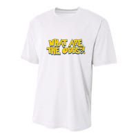 Mr Fruit Dotexe What Are The Odds Youth Performance Sprint T-Shirt