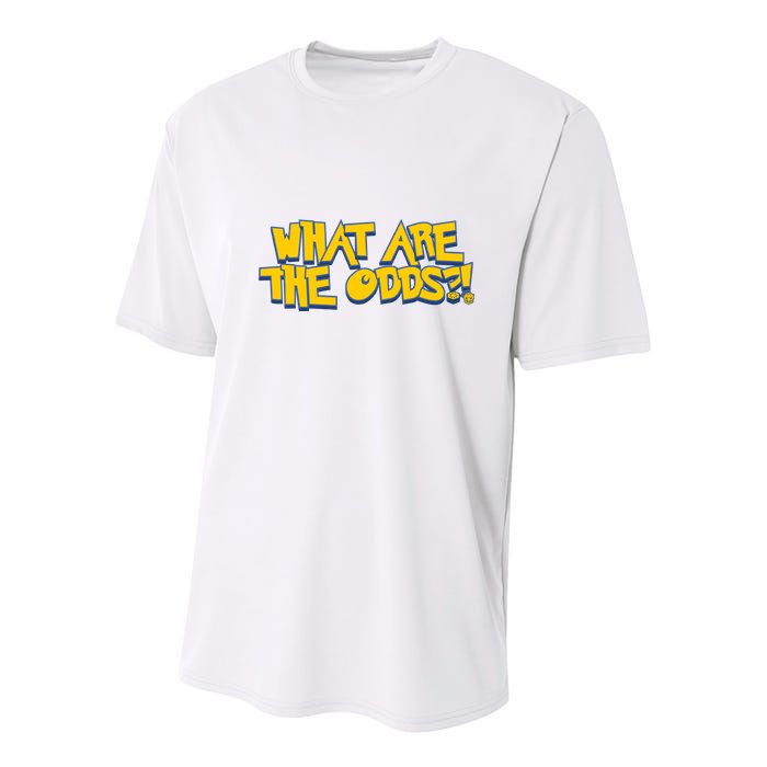 Mr Fruit Dotexe What Are The Odds Youth Performance Sprint T-Shirt