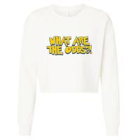Mr Fruit Dotexe What Are The Odds Cropped Pullover Crew