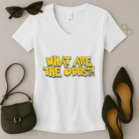 Mr Fruit Dotexe What Are The Odds Women's V-Neck T-Shirt