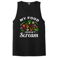 My Food DoesnT Scream Anti Animal Cruelty Vegan Vegetarian PosiCharge Competitor Tank