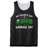 My Favorite Day Is Garbage Day  Mesh Reversible Basketball Jersey Tank