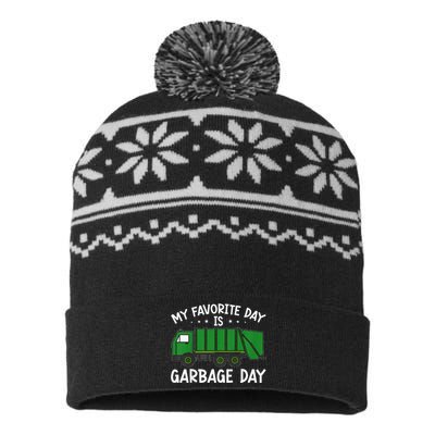 My Favorite Day Is Garbage Day  USA-Made Snowflake Beanie