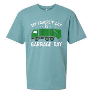 My Favorite Day Is Garbage Day  Sueded Cloud Jersey T-Shirt