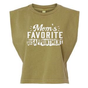 Mom's favorite disappointment Mothers day favorite child Garment-Dyed Women's Muscle Tee