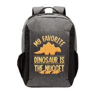 My Favorite Dinosaur Is The Nugget Vector Backpack