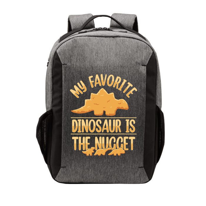 My Favorite Dinosaur Is The Nugget Vector Backpack