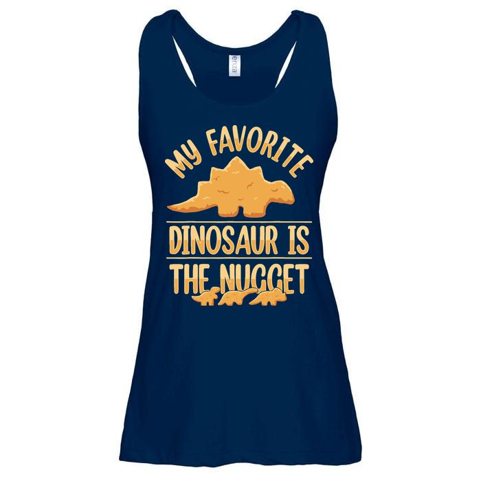 My Favorite Dinosaur Is The Nugget Ladies Essential Flowy Tank