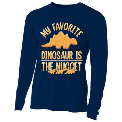 My Favorite Dinosaur Is The Nugget Cooling Performance Long Sleeve Crew
