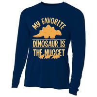 My Favorite Dinosaur Is The Nugget Cooling Performance Long Sleeve Crew