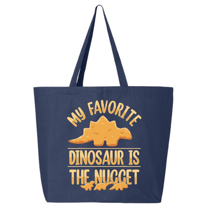My Favorite Dinosaur Is The Nugget 25L Jumbo Tote