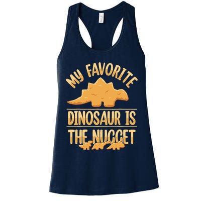 My Favorite Dinosaur Is The Nugget Womens Tank Top