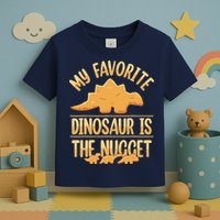 My Favorite Dinosaur Is The Nugget Toddler T-Shirt