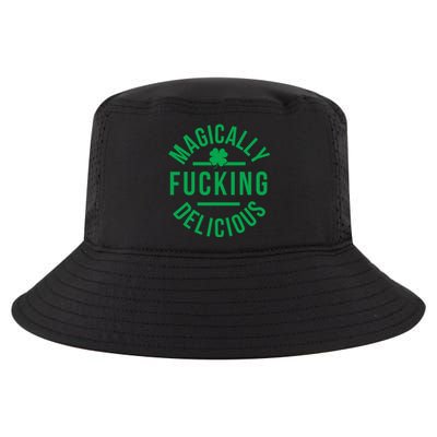 Magically Fucking Delicious Funny St Patricks Day Cool Comfort Performance Bucket Hat