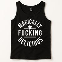 Magically Fucking Delicious St Patrick's Day Funny Tank Top