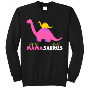 Mamasaurus Funny Dinosaur Mama Saurus Dinosaur Mom Mother Sweatshirt