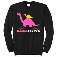 Mamasaurus Funny Dinosaur Mama Saurus Dinosaur Mom Mother Sweatshirt