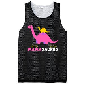 Mamasaurus Funny Dinosaur Mama Saurus Dinosaur Mom Mother Mesh Reversible Basketball Jersey Tank