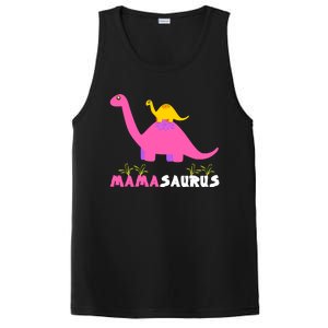 Mamasaurus Funny Dinosaur Mama Saurus Dinosaur Mom Mother PosiCharge Competitor Tank