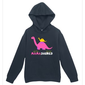 Mamasaurus Funny Dinosaur Mama Saurus Dinosaur Mom Mother Urban Pullover Hoodie