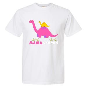 Mamasaurus Funny Dinosaur Mama Saurus Dinosaur Mom Mother Garment-Dyed Heavyweight T-Shirt