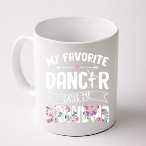 My Favorite Dancer Calls Me Grandma Ballet Mother's Day Gift Coffee Mug