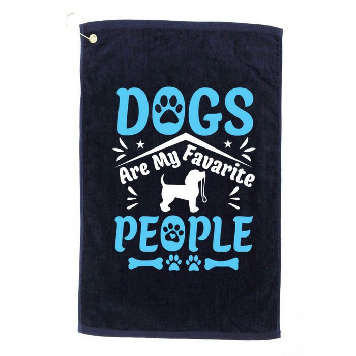 My Favourite Dog Platinum Collection Golf Towel