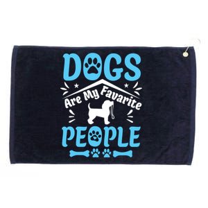 My Favourite Dog Grommeted Golf Towel