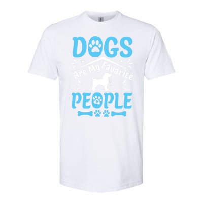 My Favourite Dog Softstyle® CVC T-Shirt